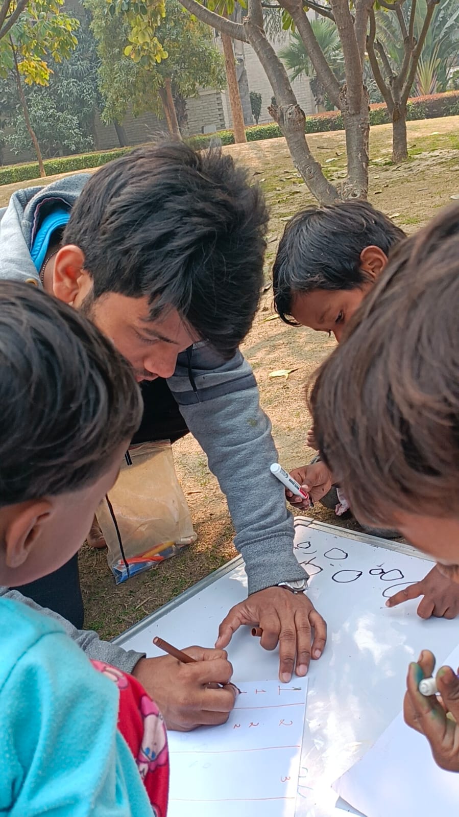 Community learning session